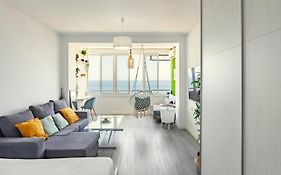 Estudio Con Increibles Vistas A La Playa + Piscina